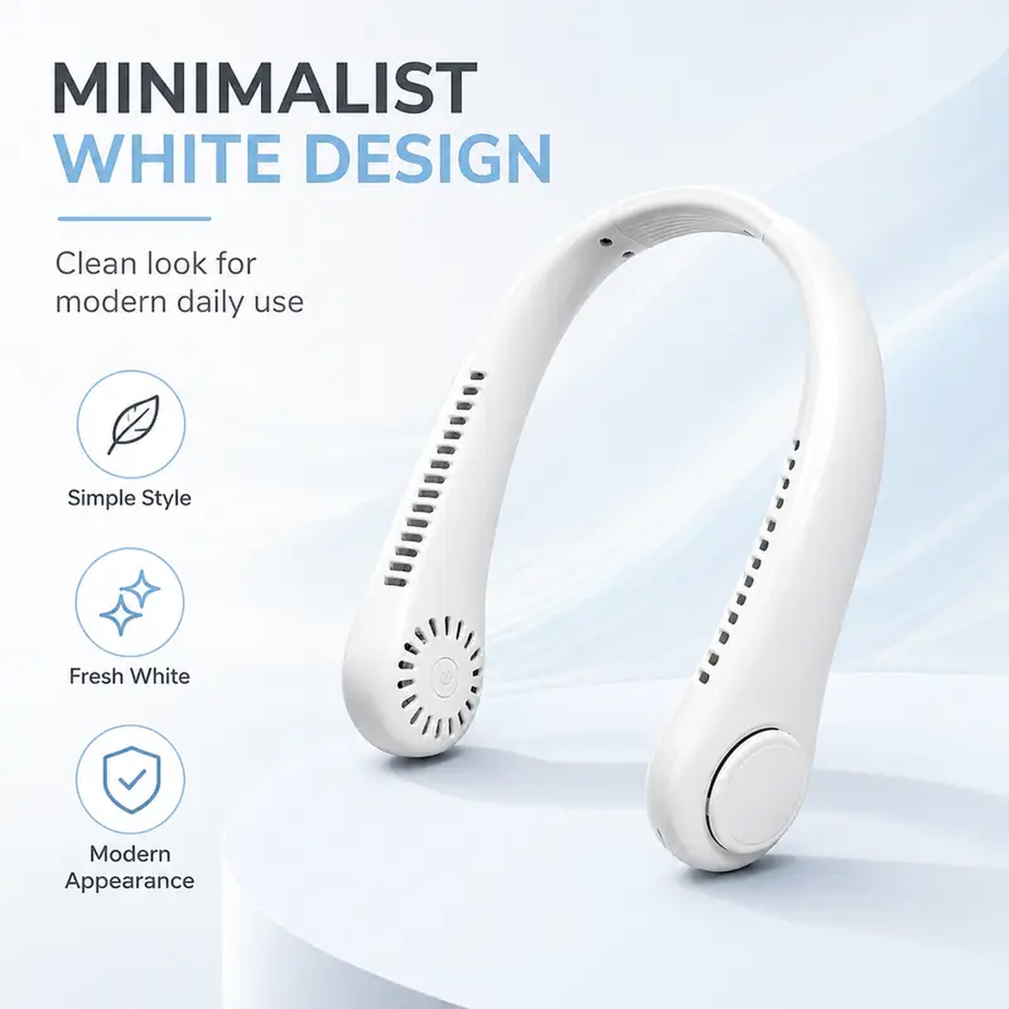 Rechargeable Neck Fan