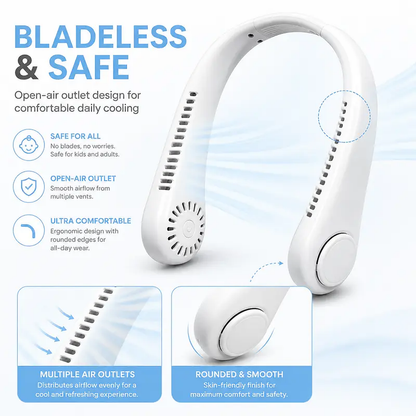 Rechargeable Neck Fan